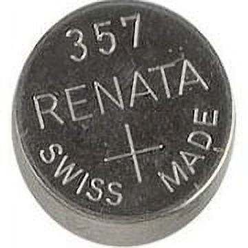 Renata 357/303 - SR44 Silver Oxide Button Battery 1.55V - 2 Pack + 30% Off!
