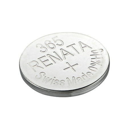 Renata 365/366 - SR1116 Silver Oxide Button Battery 1.55V 25 Pack
