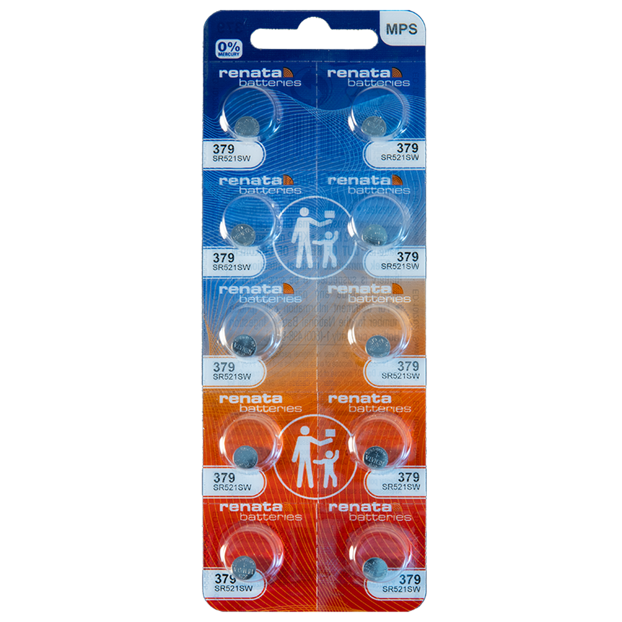 1.55V Silver Oxide 379 Coin Cell Watch Batteries - Replaces