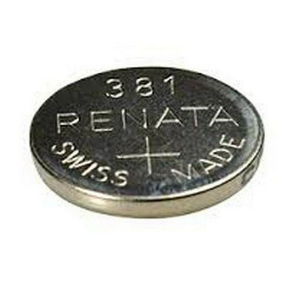 Renata 381 - SR1120 Silver Oxide Button Battery 1.55V - 5 Pack