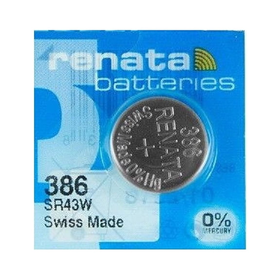 Renata 386 Watch Battery 386 (Sr43W)