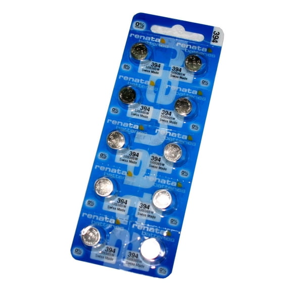 Renata 394 SR936SW LR936 AG9 LR45 SR45 Silver Oxide Mercury Free Electronic Batteries x 10
