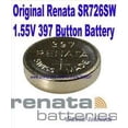 thumbnail image 1 of Renata 397/396 - SR726 Silver Oxide Button Battery 1.55V - 2 Pack, 1 of 3
