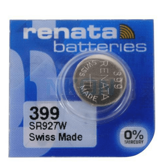 Renata #399 Silver Oxide Battery Priced Individually Sold In 5-Packs