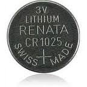 Renata CR1025 3V Lithium Coin Battery 100 Pack + FREE SHIPPING!