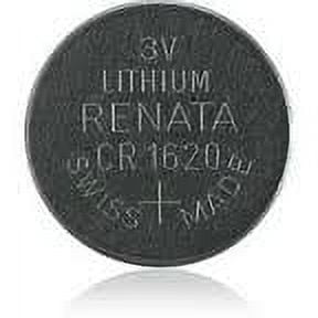 Renata CR1620 3V Lithium Coin Battery - 5 Pack + FREE SHIPPING!
