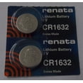 thumbnail image 1 of Renata CR1632 3V Lithium Coin Battery - 2 Pack +  Free Shipping, 1 of 1