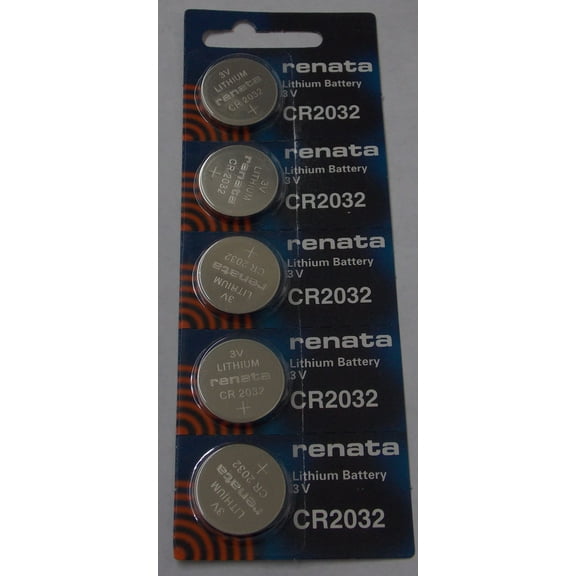 Renata CR2032 3V Lithium Coin Battery - 200 Pack + FREE SHIPPING