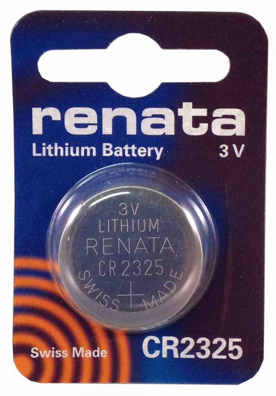 cr２ Renata CR2325 3V Lithium Coin Battery 5 Pack - Walmart.com
