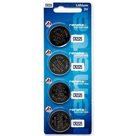 renata cr2325 lithium coin battery x 4 batteries