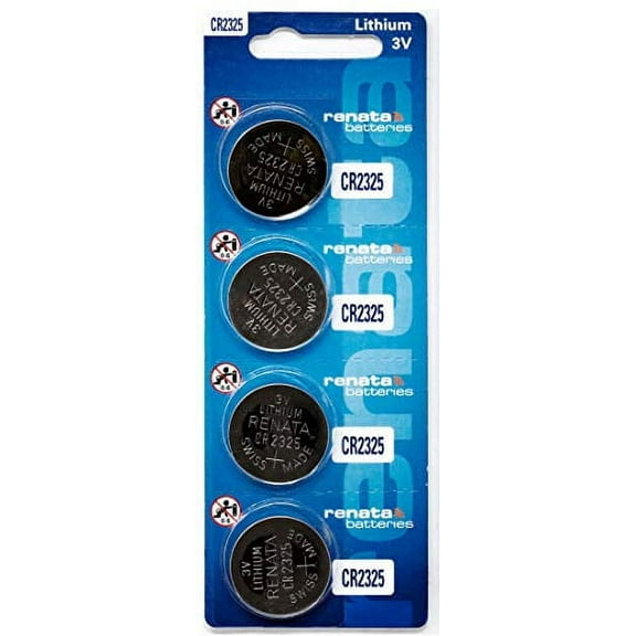 Renata CR2325 Lithium Coin Battery X 4 Batteries