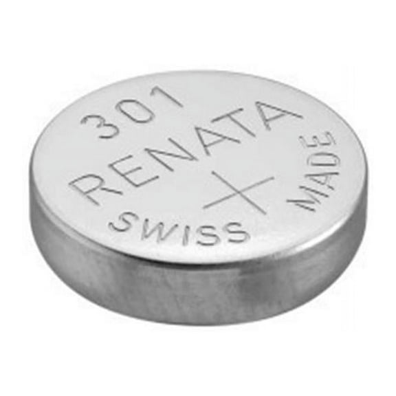 Renata RENATA-301-MP 130mAh 1.55V Silver Oxide Coin Cell Battery, Tear Strip