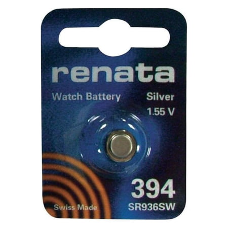 Renata SR936SW Model 394 Silver Oxide 1.55V Watch Battery