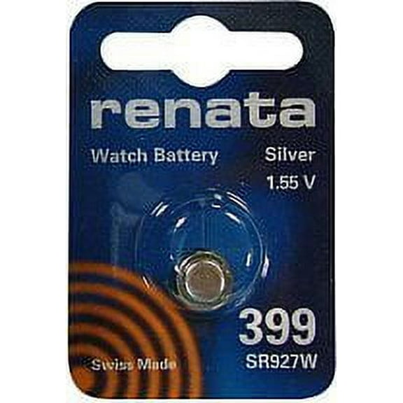 Renata Silver Oxide Button-Cell Battery, 399