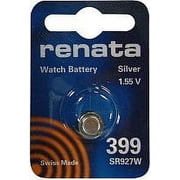 Renata Silver Oxide Button-Cell Battery, 399