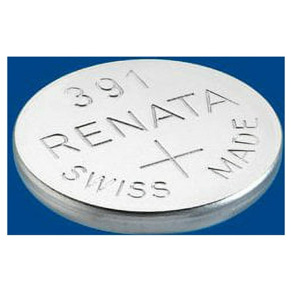 Renata Silver Oxide Watch Battery For 391