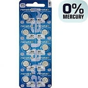 Renata Watch Battery 361 Package of 10