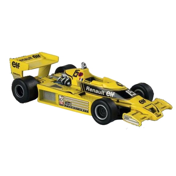 Renault RS01 Jean-Pierre (1977) 1:43 scale Diecast Model in Yellow by Ex Mag