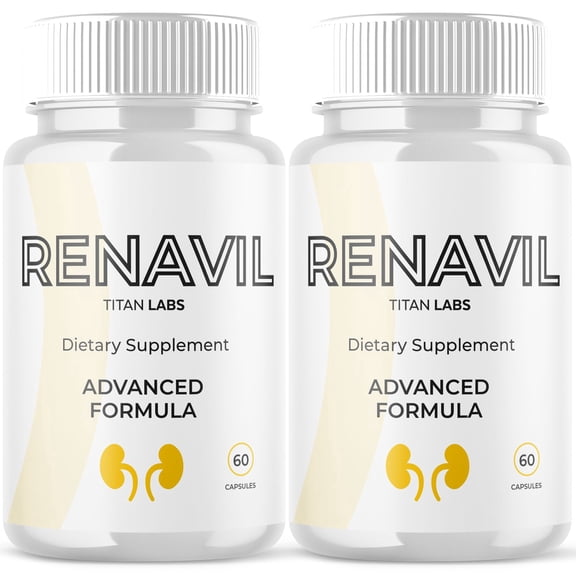 Renavil Pills Advanced Formula Vitamin Supplement 120 Capsules