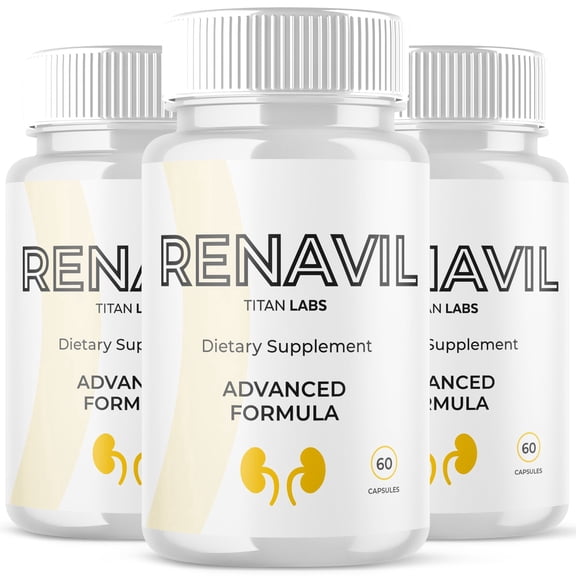 Renavil Pills Advanced Formula Vitamin Supplement 180 Capsules