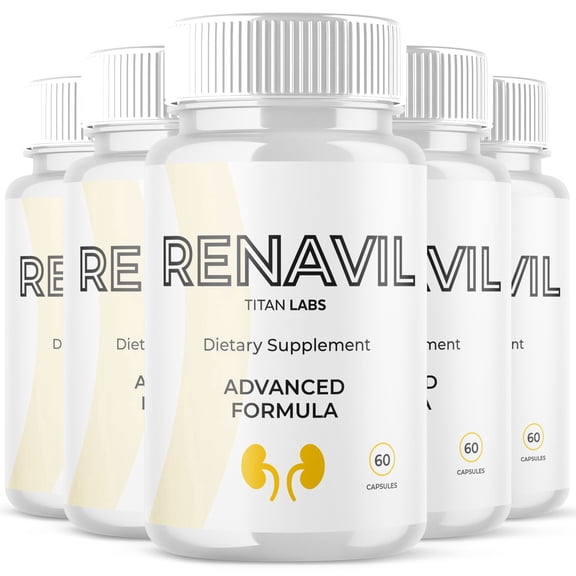 Renavil Pills Advanced Formula Vitamin Supplement 300 Capsules