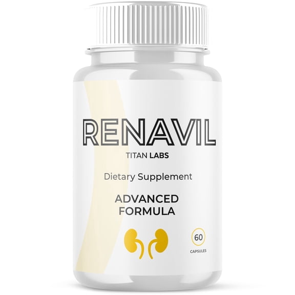 Renavil Pills Advanced Formula Vitamin Supplement 60 Capsules