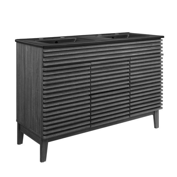 Modway Render 48" Double Sink Bathroom Vanity