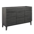 thumbnail image 1 of Render 48" Double Sink Compatible (Not Included) Bathroom Vanity Cabinet in Charcoal, 1 of 6