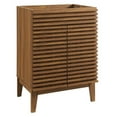 thumbnail image 1 of Modway Render Wooden Bathroom Vanity Cabinet in Walnut Finish, 1 of 8