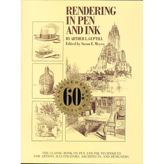 Rendering in Pen and Ink: The Classic Book on Pen and Ink Techniques for Artists, Illustrators, Architects, and Designer, (Paperback)