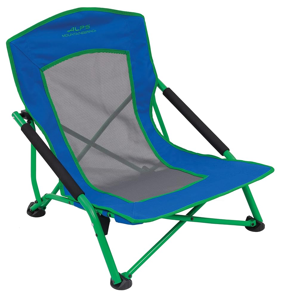 Rendezvous Low Camping Chairs For Adults With Arms, Cool Mesh Center