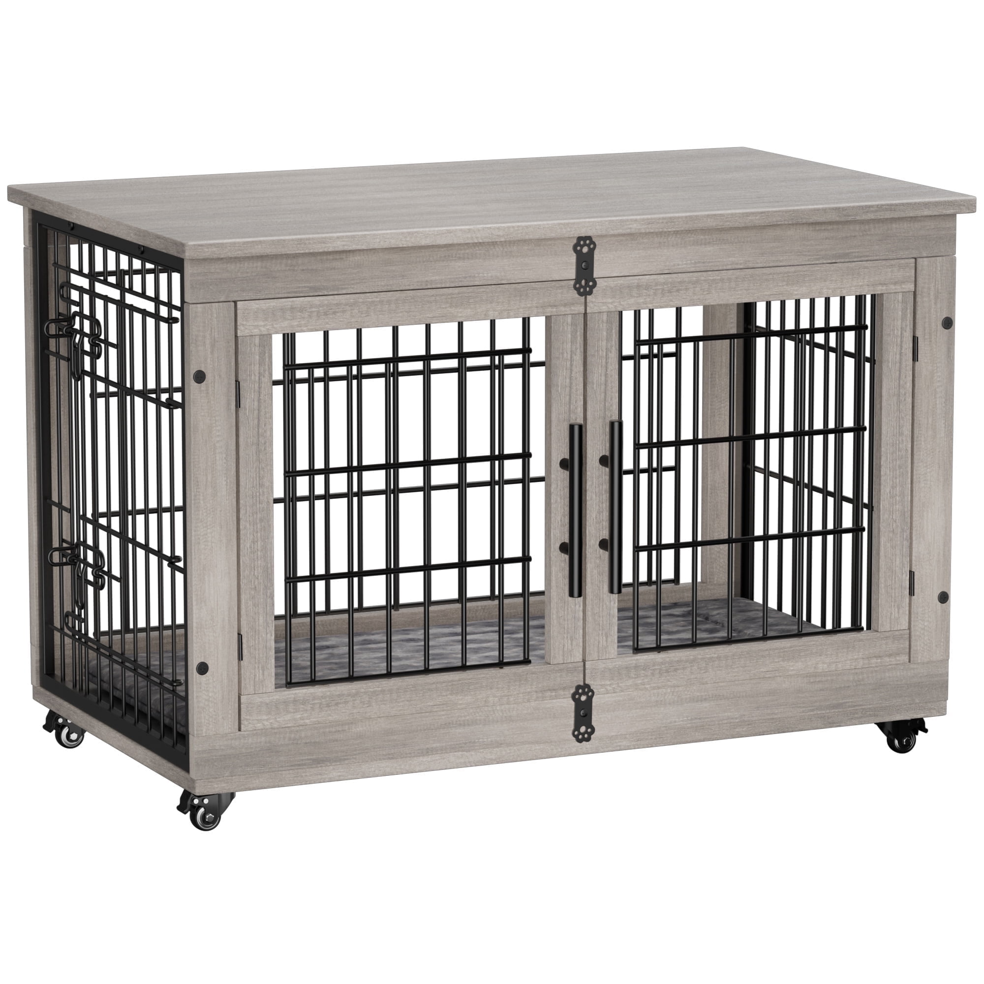 Laintene Dog Crate Furniture, Dog Kennels for Inside with Pads and — free download
