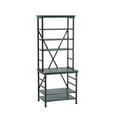 thumbnail image 1 of Furniture of America Garna Industrial Metal 6-Shelf Bookcase, 1 of 5