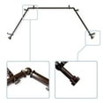 thumbnail image 1 of Rene 13/16" Bay Window curtain rod 20"-36", 38"-72" - Cocoa,(ABay-37-7), 1 of 4