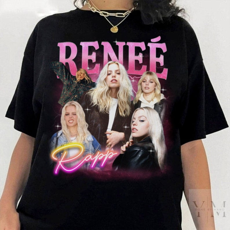 Reneé 90s Vintage Shirt, Re nee Rapp Merch tshirt - Walmart.com