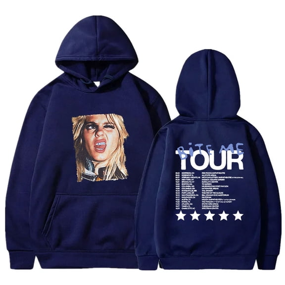 Reneé Rapp Bite Me Tour Dates Hoodies Cosplay Women Men Fashion Long Sleeve Hooded Sweatshirts