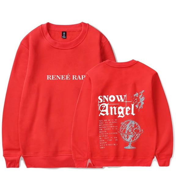 Reneé Rapp Merch Snow Angel Tour Longsleeve Crewneck Hoodie Sweatshirt Logo Women/Men Hooded