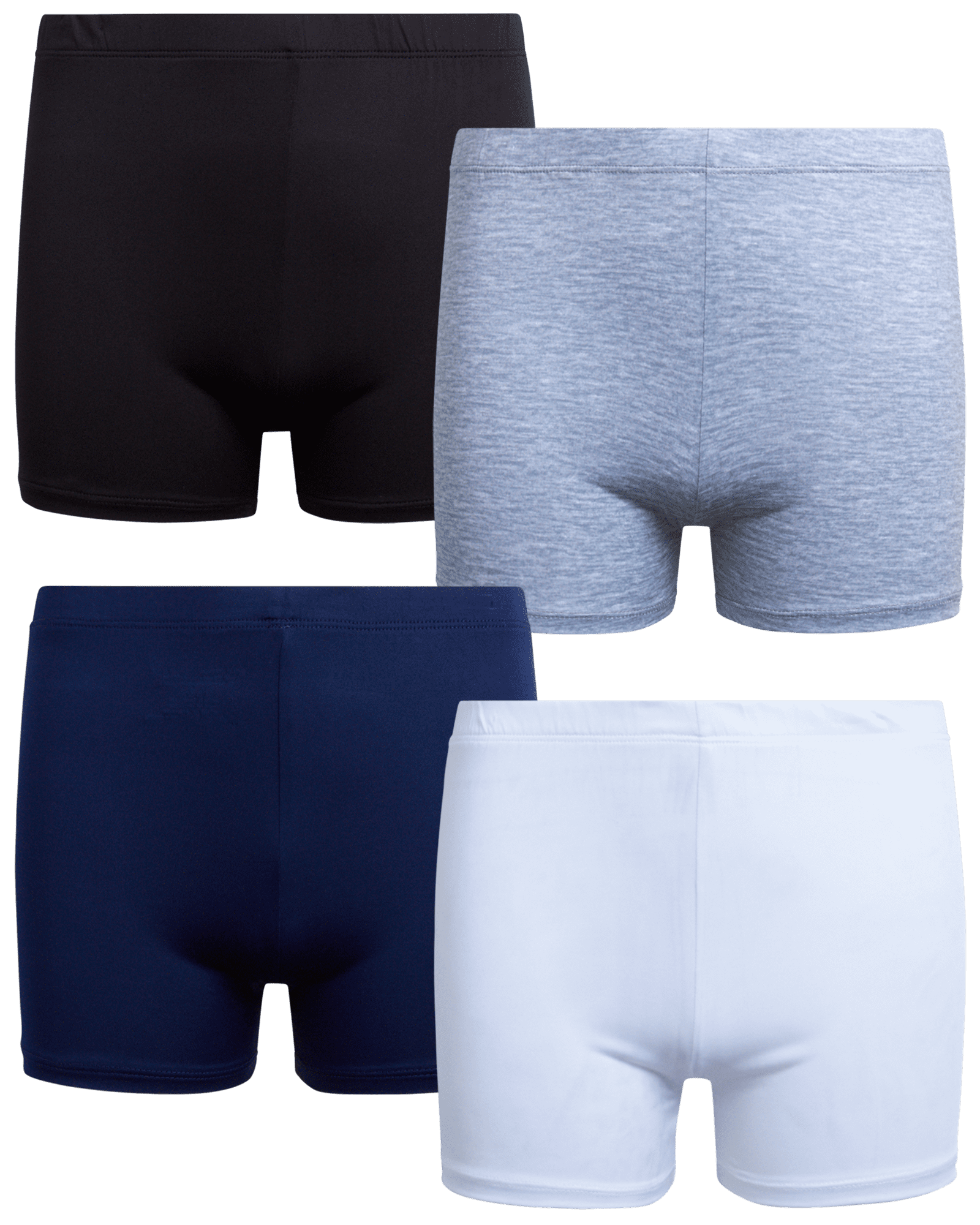 Rene Rofe Girls’ Play Shorts 4 Pack Under Dress Dance and Cartwheel