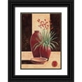 thumbnail image 1 of Renee 18x24 Black Ornate Wood Framed with Double Matting Museum Art Print Titled - Agavacea, 1 of 4