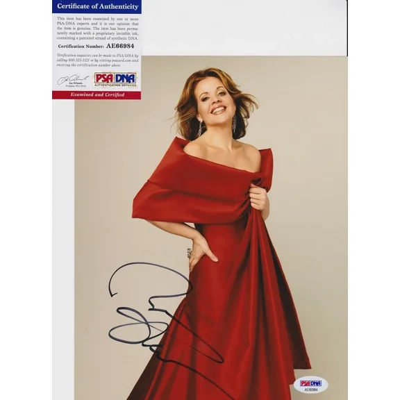 Renee Fleming Opera Legend Signed Autograph 8x10 Photo PSA/DNA COA C