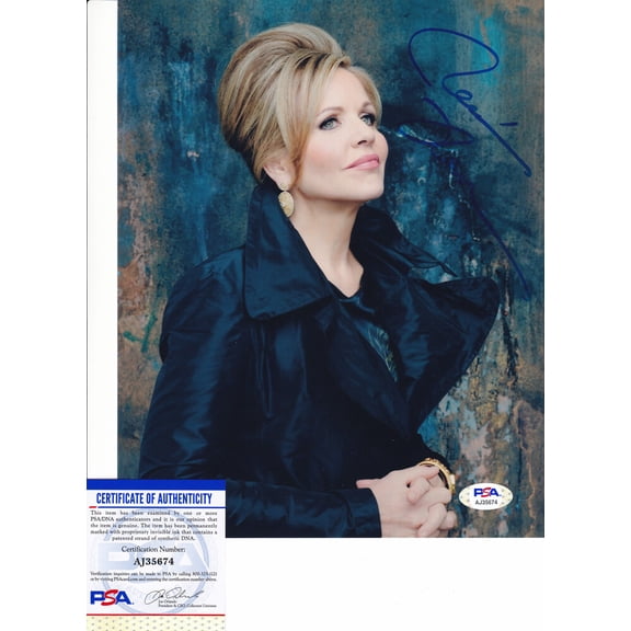Renee Fleming Opera Legend Signed Autograph 8x10 Photo PSA/DNA COA C