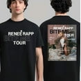 thumbnail image 1 of Renee Rapp Bite Me Tour 2025 Schedule Tour Dates Two Sided T-Shirt, 1 of 5