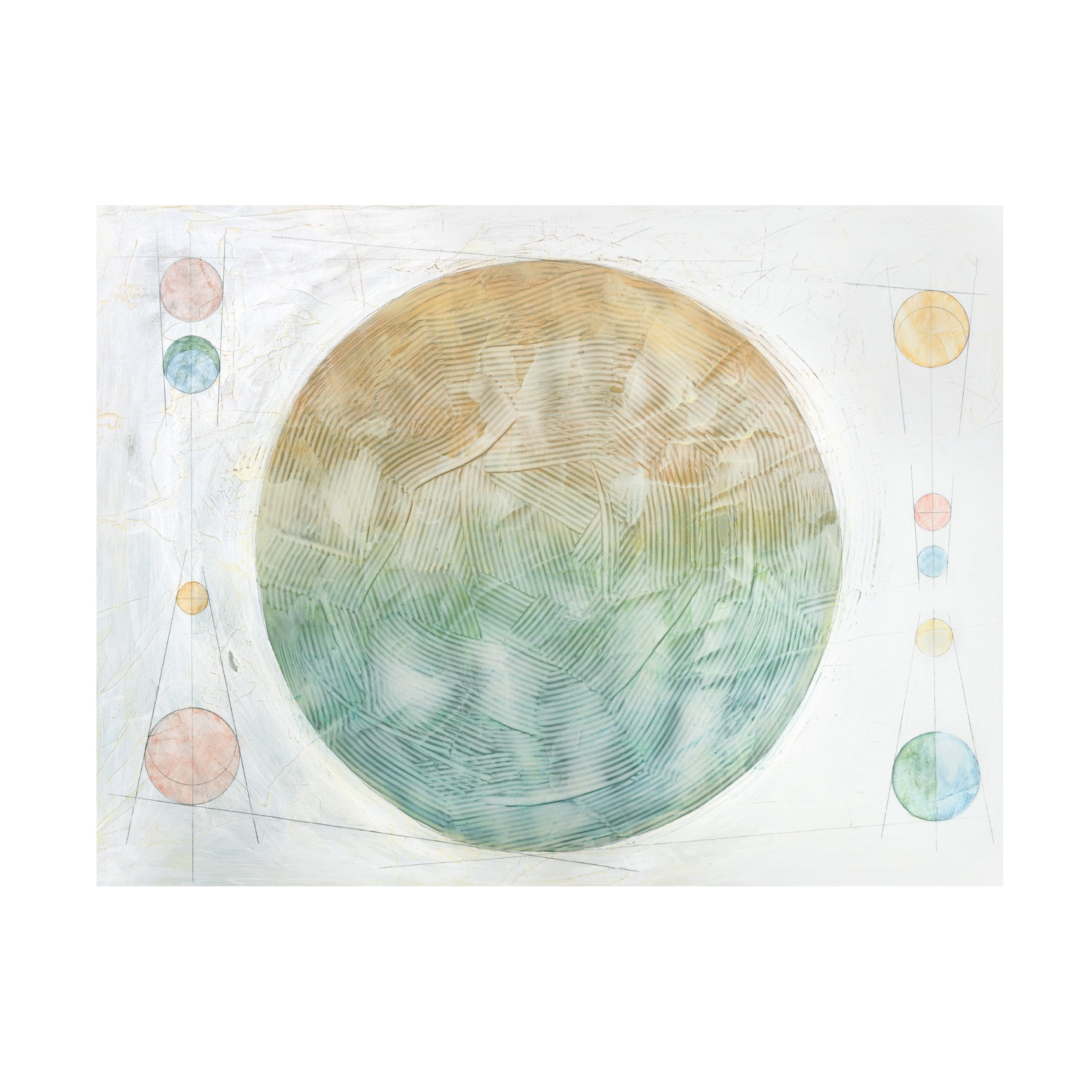 Renee W Stramel 'Celestial Skies II' Canvas Art