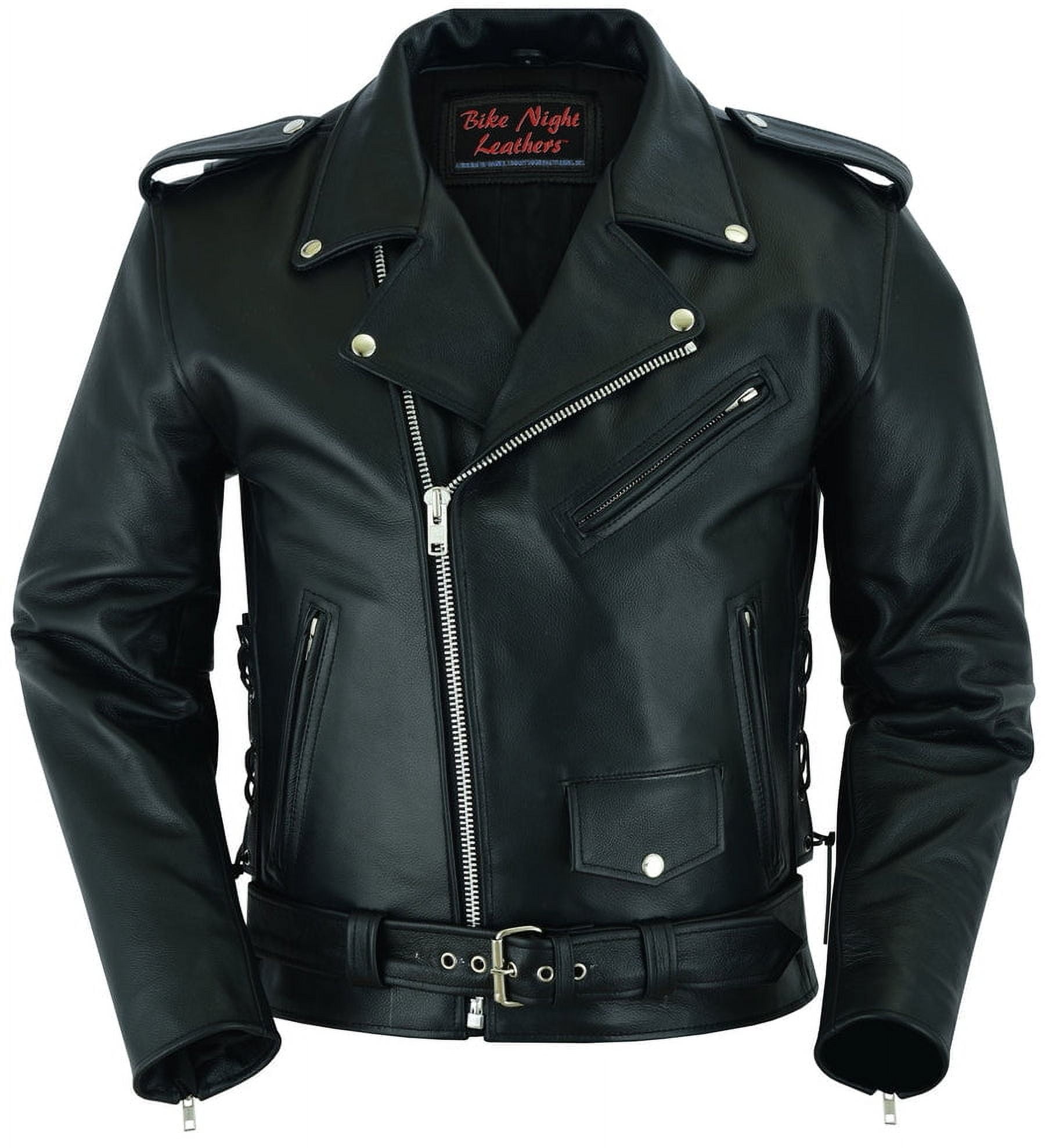 Renegade Classic - Magno - Mens Motorcycler Biker Riding Leather Jacket ...