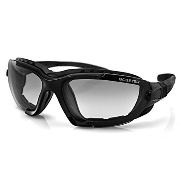 Renegade Convertible Sunglasses, Black Frame, Photochromic Lenses