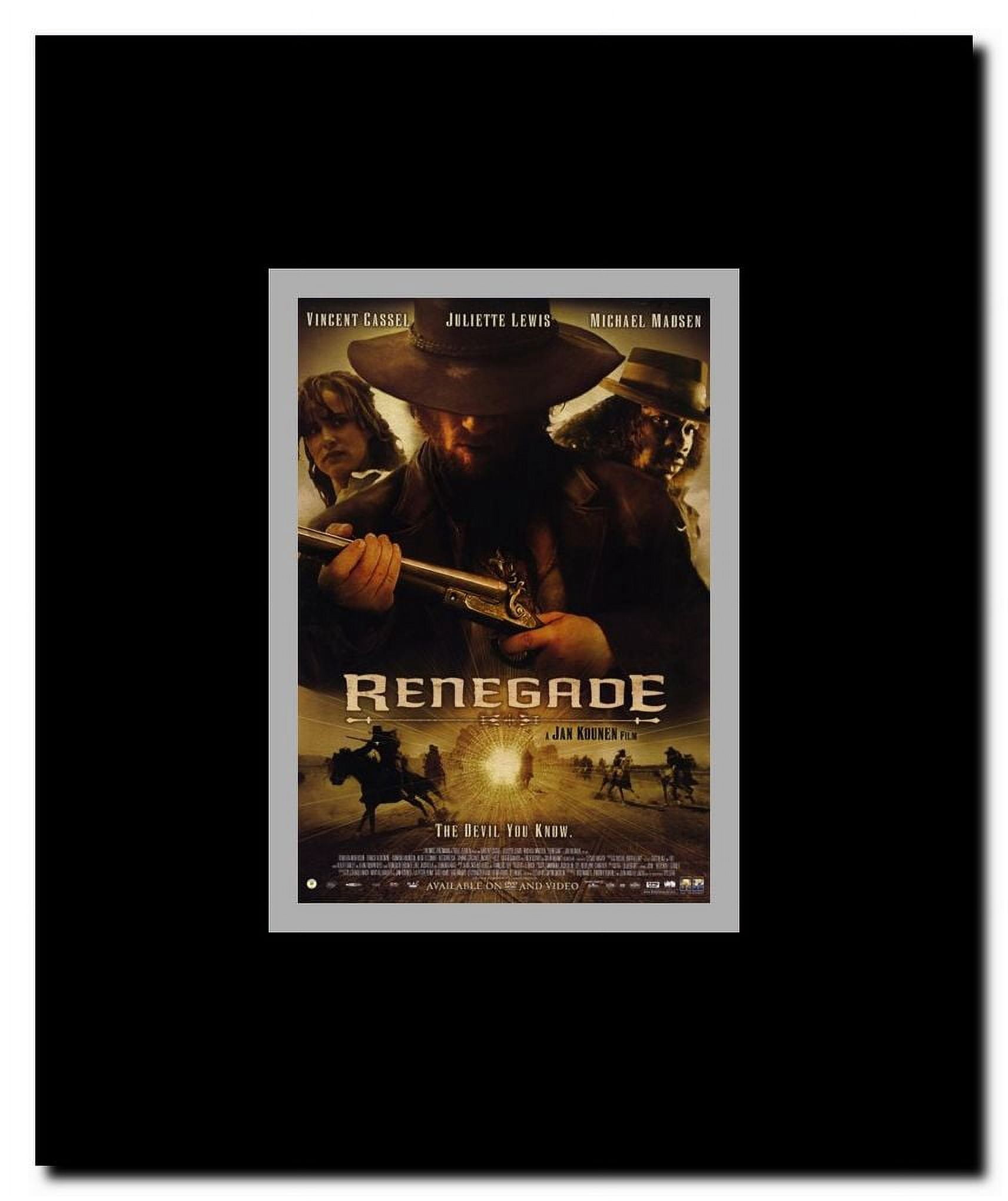 Renegade Framed Movie Poster