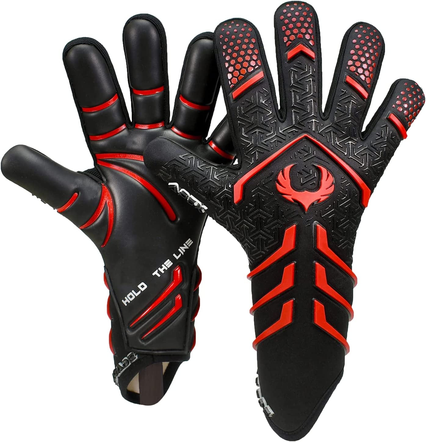Renegade GK Apex Strapless Professional Soccer Goalie Gloves (Sizes 6
