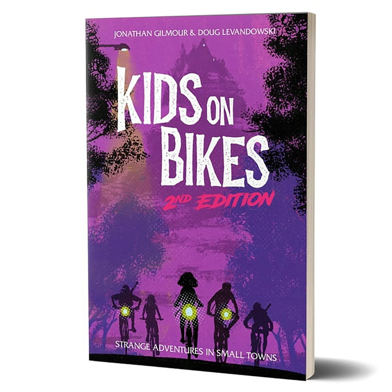 Renegade Game Studio: Kids on Bikes Core Rulebook 2nd Edition - RPG Softcover Book, Live & Let Ride, Tabletop Roleplaying Game, Aged 13+, 2-6 Players Renegade Game Studio: Kids on Bikes Core Rulebook 2nd Edition - RPG Softcover Book, Live & Let Ride, Tabletop Roleplaying Game, Aged 13+, 2-6 Players
