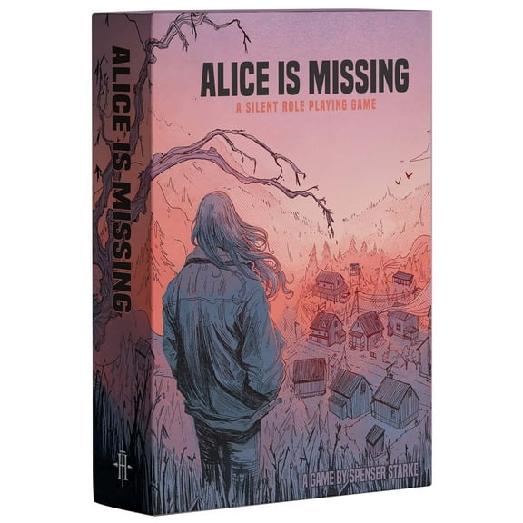 Renegade Game Studios: Alice is Missing - A Silent Role Playing Game, Book & 72 Cards, Text Messaging Mystery RPG, Ages 16+, 3-5 Players, 2-3 Hrs