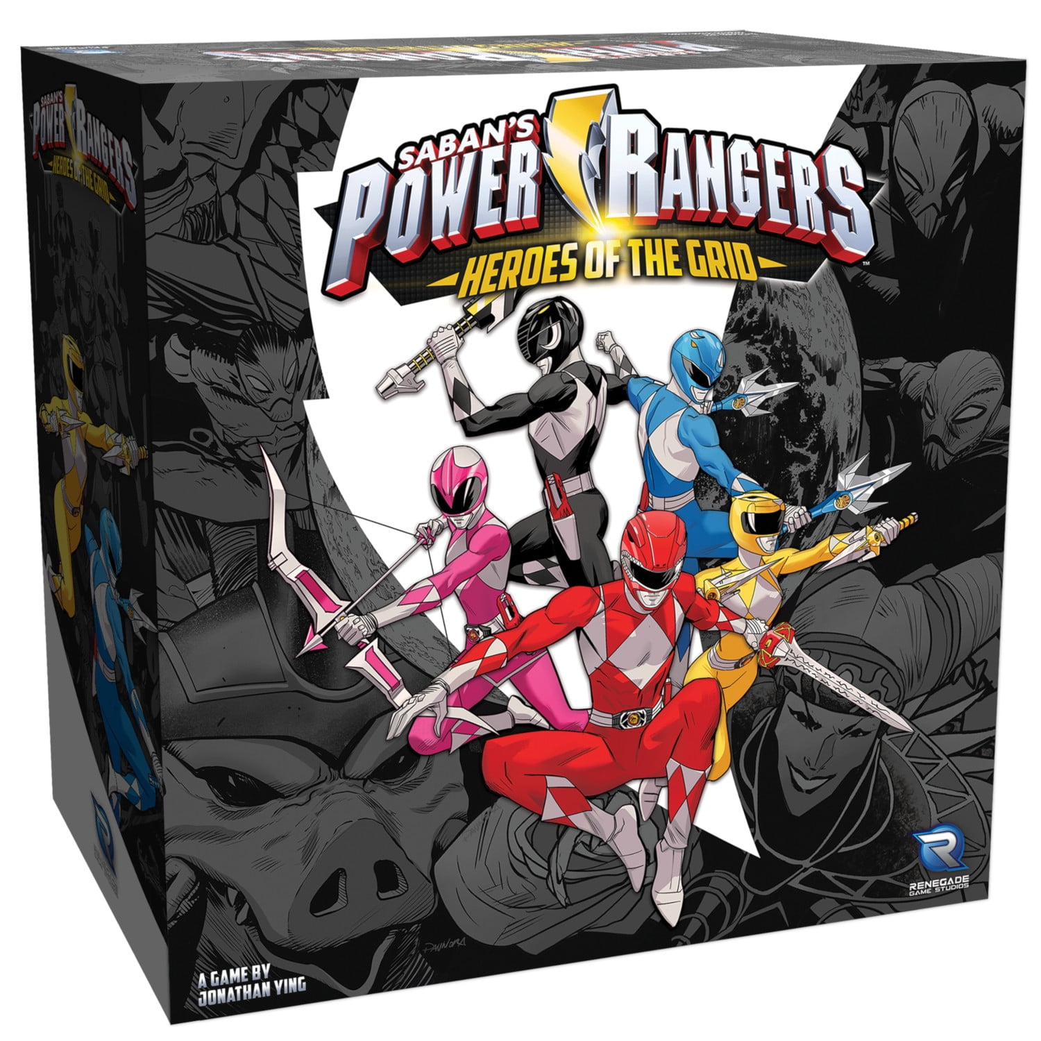 Renegade Game Studios Power Rangers: Heroes of the Grid Game
